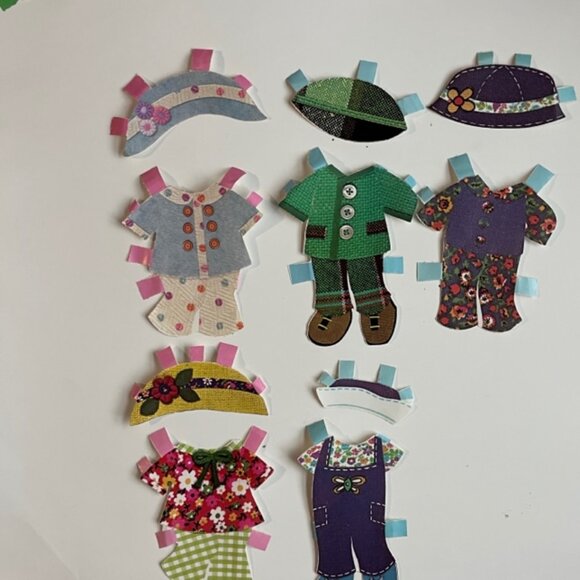 Raggedy  Ann and Andy Paper Dolls 1975 by Bobbs- Merrill Company - Picture 6 of 12